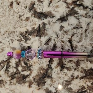 Handmade beaded pen